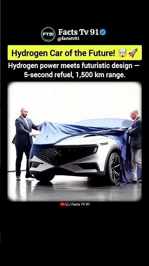 The Hydrogen Car That Refuels in 5 Seconds and Drives 1,500 KM! 😳🚗⚡