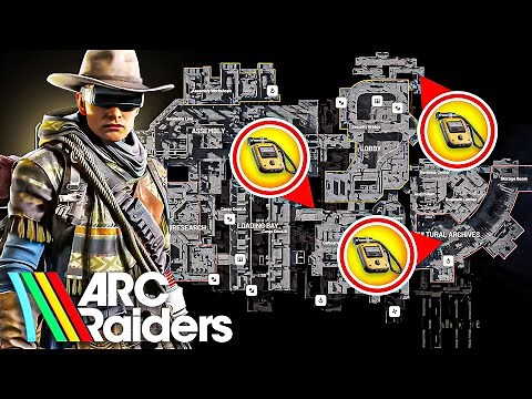 Every GEIGER COUNTER LOCATION in ARC Raiders
