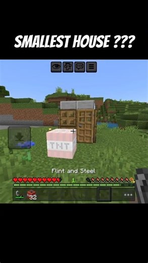 MINECRAFT SMALLEST HOUSE?