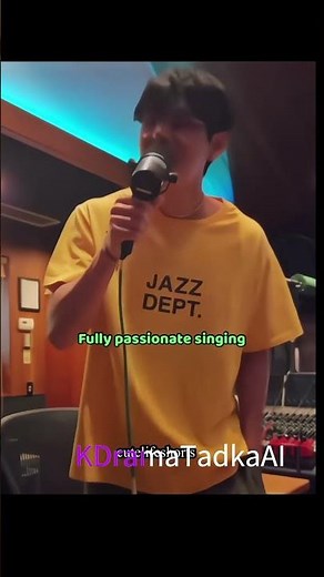 Jungkook’s Soft Smile While Listening in the Studio 💛 #bts #btsarmy #kpop #kpopshorts #bangtanboys