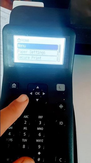 طريقة توصيل طابعة كانون وايرليس والطباعة منها #تكنولوجيا