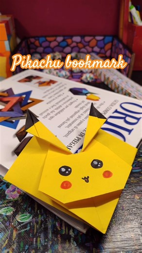 Pokémon Pikachu bookmark diy
