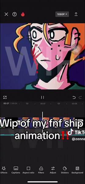 Work in Progress of FNF Ship Animation!