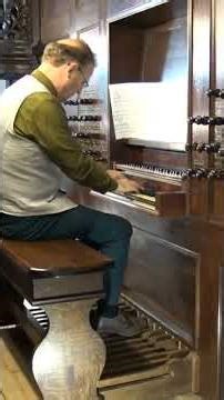 BACH Wir setzen uns... #willemvantwillert LOHMAN-ORGAN FARMSUM NL