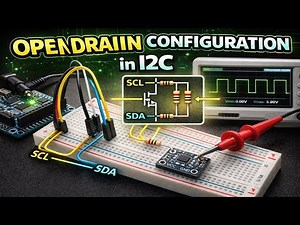 GPIO Open-Drain Configuration Explained | Theory, Working & Examples