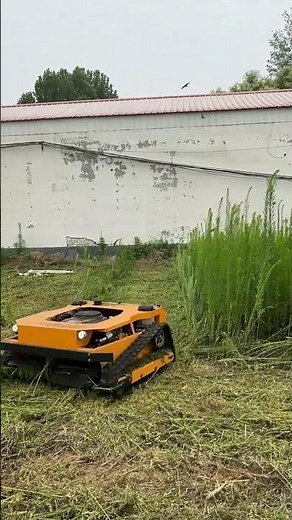 Remote Control Track Mower | Powerful Slope & All-Terrain Mowing Solution #bestinmower