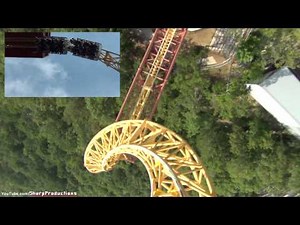 X Coaster (On-Ride) Magic Springs & Crystal Falls