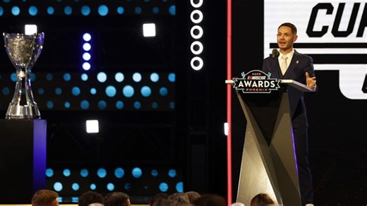 Kyle Larson gives 2025 title speech at NASCAR Awards - NASCAR Cup Videos