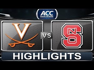 Virginia vs NC State | 2014 ACC Basketball Highlights