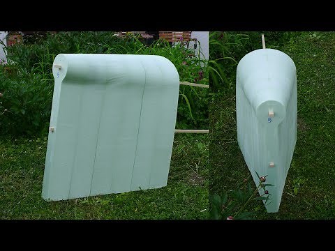 Making a large composite mold of complex shape. Part 1: Shaping the plug.