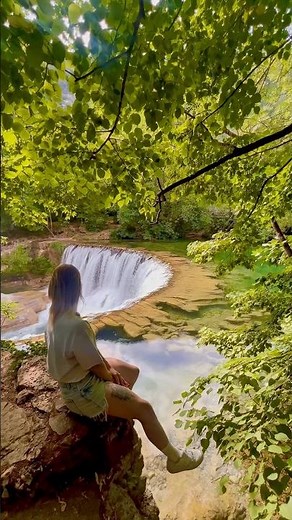 Enregistre ce réel 🩵 cascade sud de la France 🇫🇷