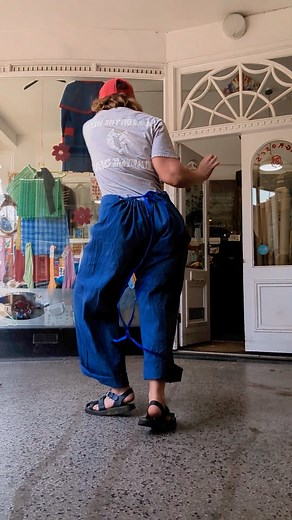 Founder: Mati Ringrose on Instagram: "Having so much fun with this beautiful girl! @auburn_stone wearing the match trousers 👖"