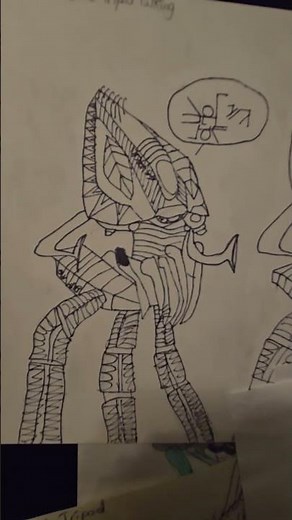 My drawing of the Uberpod and Tripod from War of the Worlds(2005)