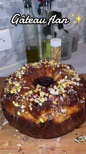 Gâteau flan au chocolat un gâteau incroyable 🥹 #gateaux #gateaufacile #ideegouter #gateauflan🍮 #flan #fyp #pourtoi #ideerecette