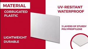 Amazon.com : Personalized Real Estate Sign Kit │Custom 24" W x 18" H Coroplast Insert with Metal/Iron Frame. [For Rent, FSBO] (1, Coroplast) : Office Products