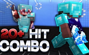[Intel Edits]HOW TO COMBO LOCK! Get 20+ Hit Combos! (Minecraft PvP Tutorial)