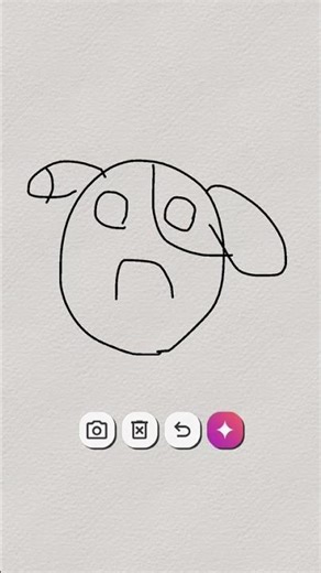 How to draw a puppy in just a few seconds #doodlepuppy #art #funny #cute #puppy #fast