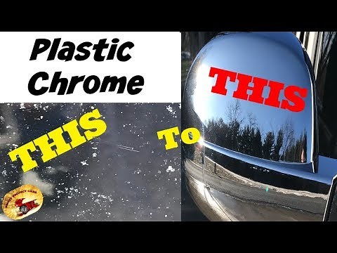 How to Remove Corrosion & Oxidation on PLASTIC CHROME