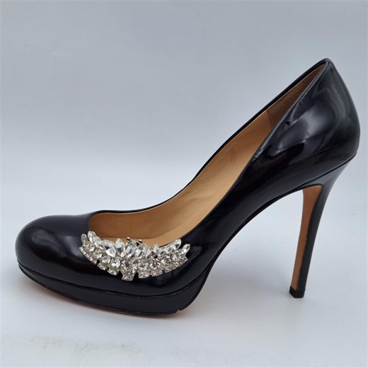 Single Crystal Decorative Shoe Clip | Elegant Clip-on Jewelry for Weddings & Formal Events - Etsy