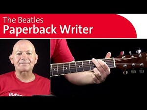 Paperback Writer by the Beatles Guitar Lesson - Intro Riff
