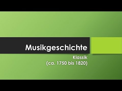 Classical music explained simply and briefly