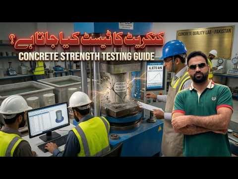 How Concrete Strength is Tested | 7-Day Concrete Cube Test Process