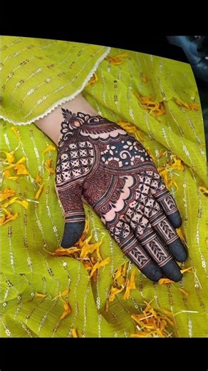 Beautiful Pakistani Mehndi Design | Easy Back Hand & Front Hand Mehndi