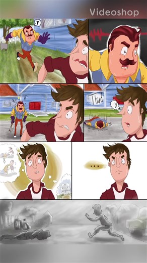 Exploring Hello Neighbor: Comic Art and Fan Creations