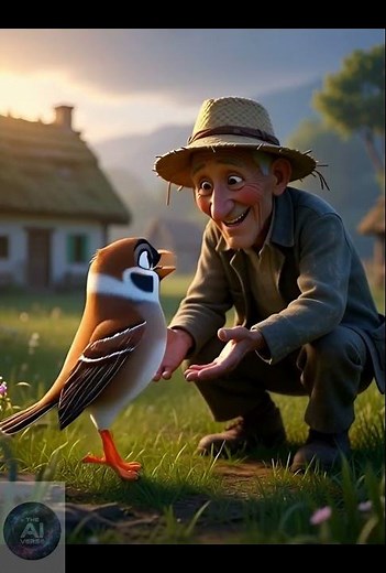 The Brave Little Sparrow 🐦 | Kids Animated Story | Pixar Style Animation