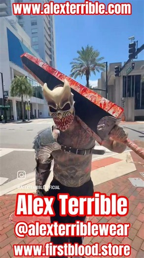 ALEX TERRIBLE @AlexTerrible #Berserk #Guts #Mask #GiantSword