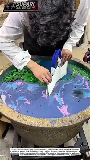 Mesmerizing Hydro Dipping Process: How Stunning Patterns Are Made