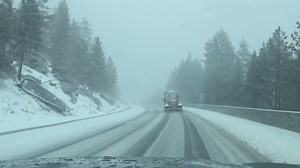 Powerful blizzard dumps snow across Sierra Nevada with 145 mph wind gusts in biggest storm of the season