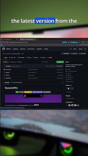 How to Add Dynamic Island to Windows #pc #apple #windows