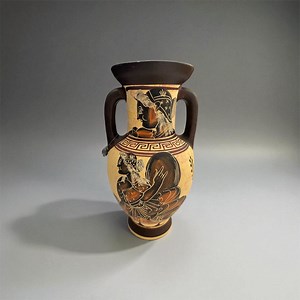 Vintage Ancient Greek Vase • Classical Period 450 BC • Greek God Pottery • Mythology Art Decor • Terracotta Figure Vase - Etsy