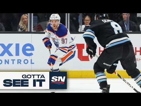 Gotta See It: McDavid Fires Home Bouncing Puck For 400th Career Goal