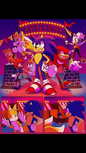 SONADOW Carnaval: Sonic y Shadow en Fusión Creativa