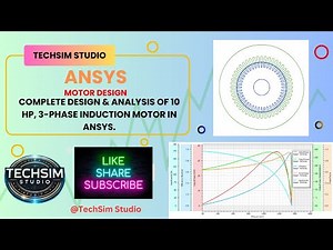 3 Phase Induction Motor Simulation with ANSYS RMxprt