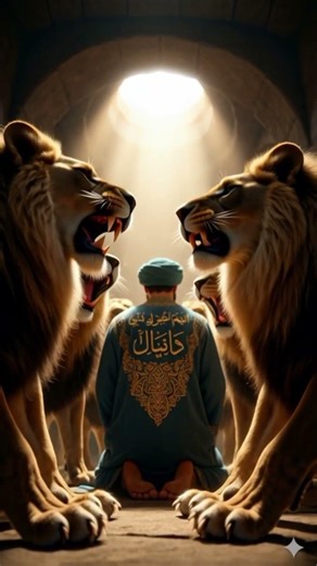 Prophet Daniyal Thrown to Hundreds of lions #islamichistory #hazratdaniyal #facts