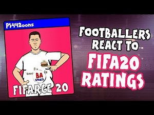 🎮Footballers React to FIFA 20 Ratings!🎮 (Feat Messi, Neymar, Ronaldo, Salah and more! PARODY demo)