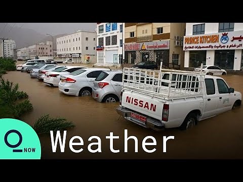 Streets of Oman Flood as Cyclone Shaheen Approaches