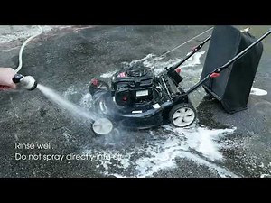 How To Clean Lawn Mower Engine and Deck