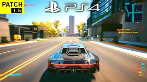 CYBERPUNK 2077 NEW PATCH 1.5 UPDATE – PS4 Slim Gameplay Performance & Graphics Test