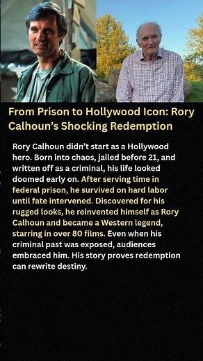 From Prison to Hollywood Icon: Rory Calhoun’s Shocking Redemption