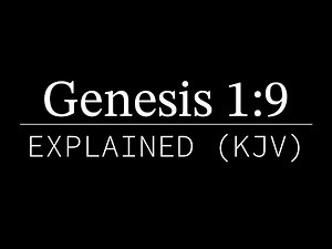 Genesis 1:9 Explained | KJV Bible