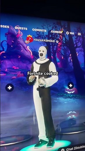 Art the Clown skin #horror #fortnite