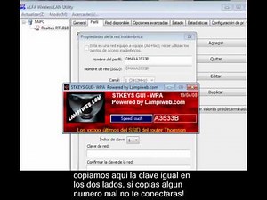 Como abrir redes wi-fi con claves wep y wap.