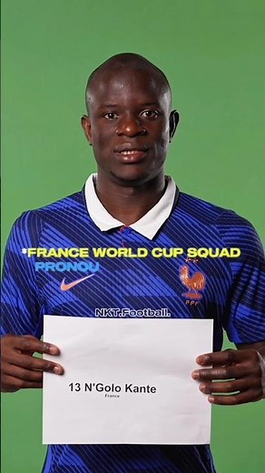 France Players Pronounced Their Names... BUT HIM 😹