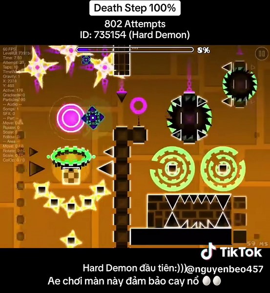 “Death Step” 100% - Clubstep x Monster | Geometry Dash #geometrydash #geode #fyp #clubstep #monster #skillet