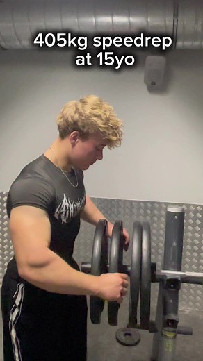 Jasper Cali's Impressive 405 lb Bench Press at 15