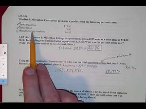 Managerial Accounting: Calculate Prime and Conversion Costs in Total and Per-Unit